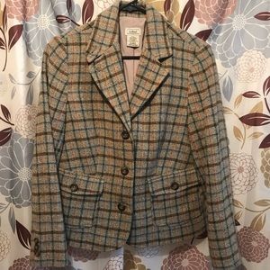 Vintage LLBean wool blazer small